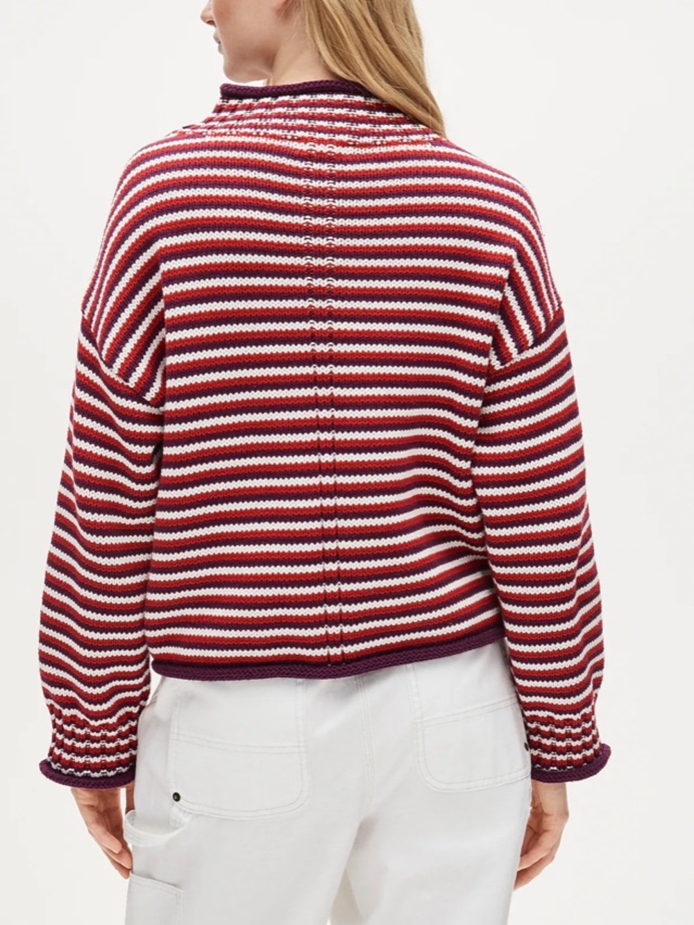J crew 2025 Rollneck™ sweater in stripe - Picture 3 of 5